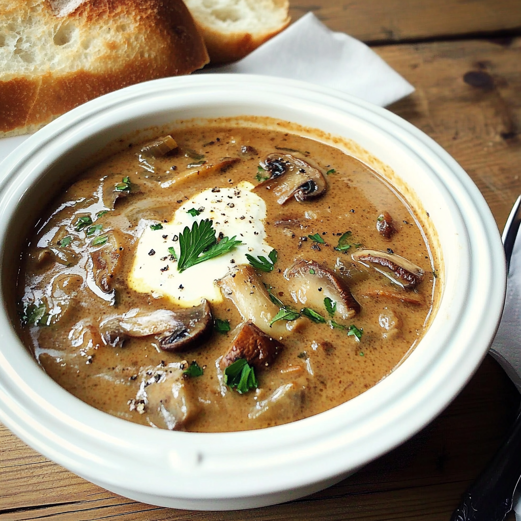 Hungarian Mushroom Soup