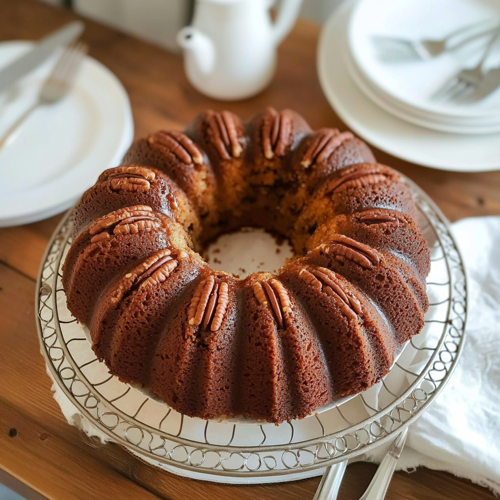 Butter Pecan Pound Cake