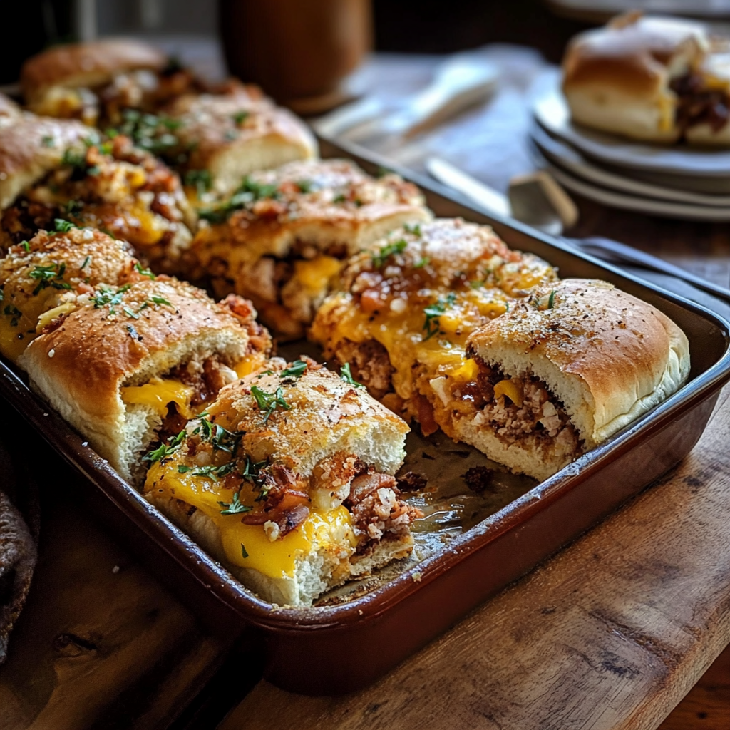 Cowboy Breakfast Sliders