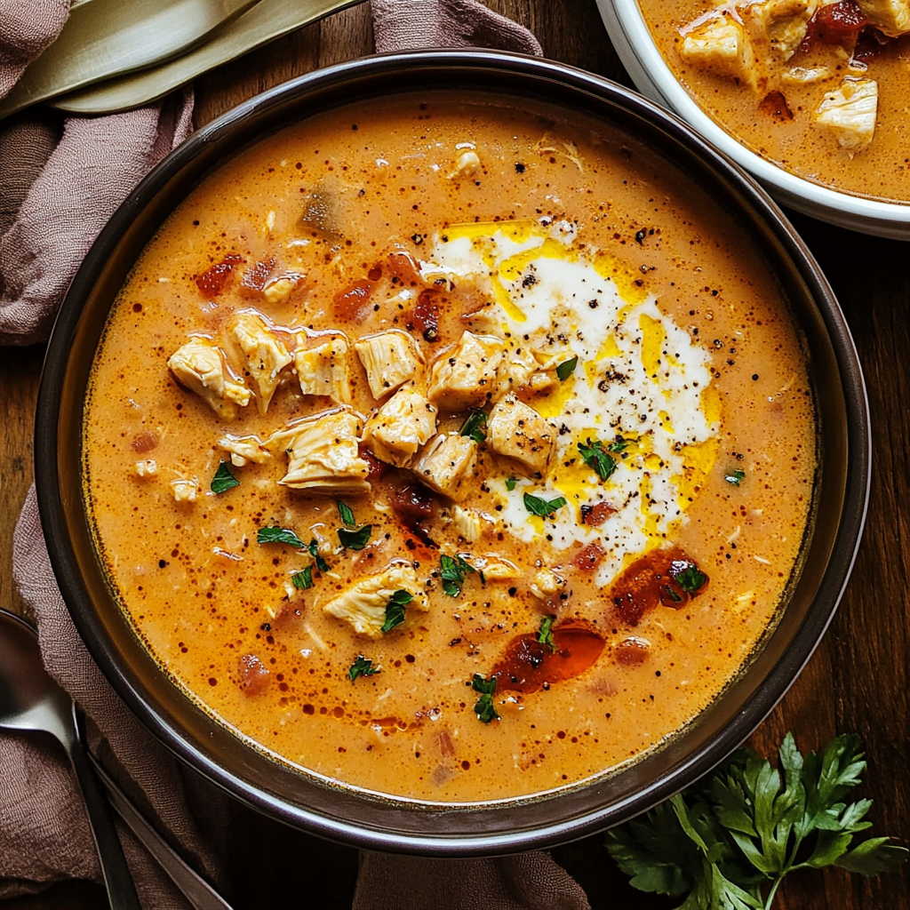 Buffalo Chicken Soup