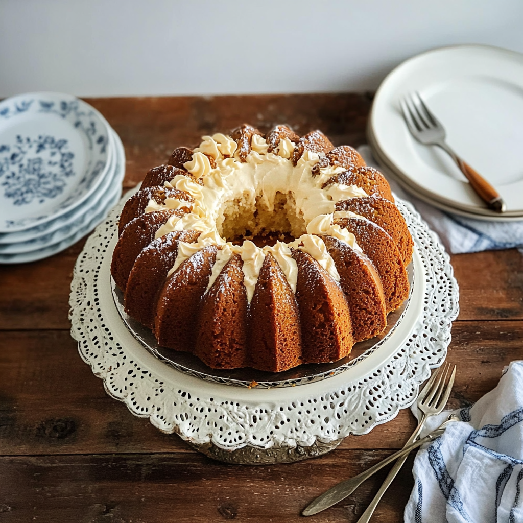 Italian Cream Pound Cake