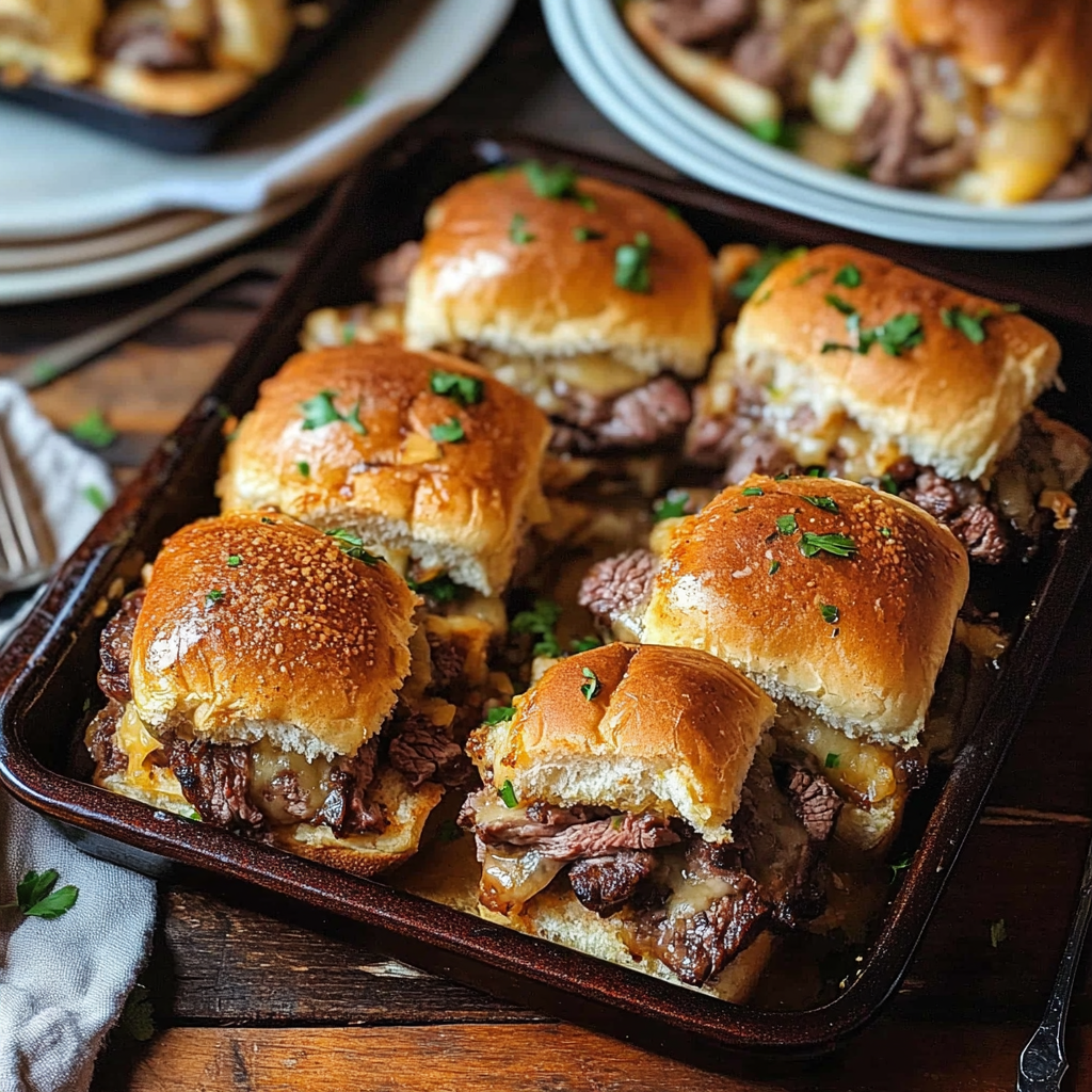 Cowboy Butter Steak Sliders