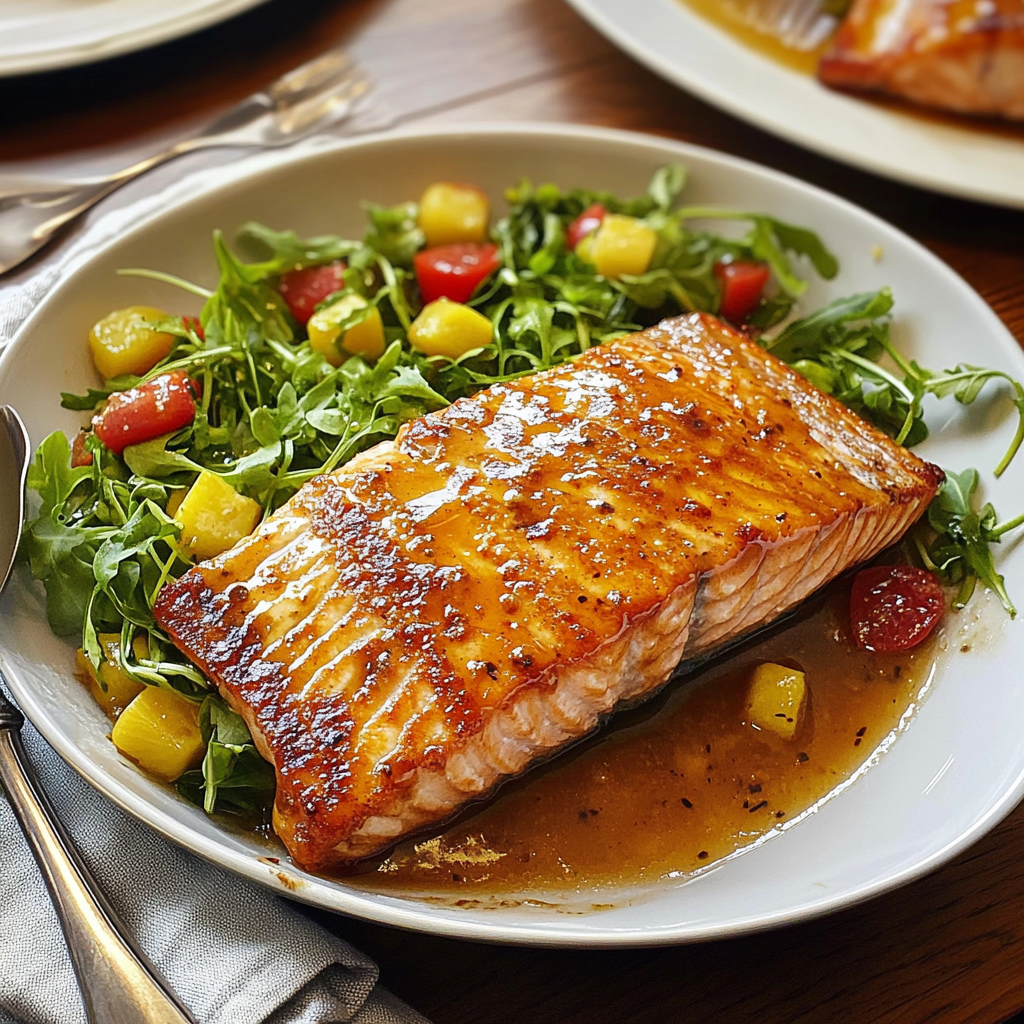 Brown Sugar Glazed Salmon