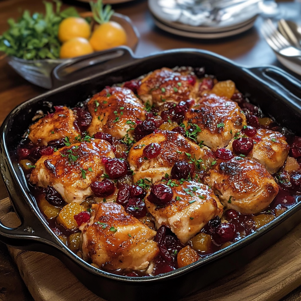 Cranberry Orange Chicken