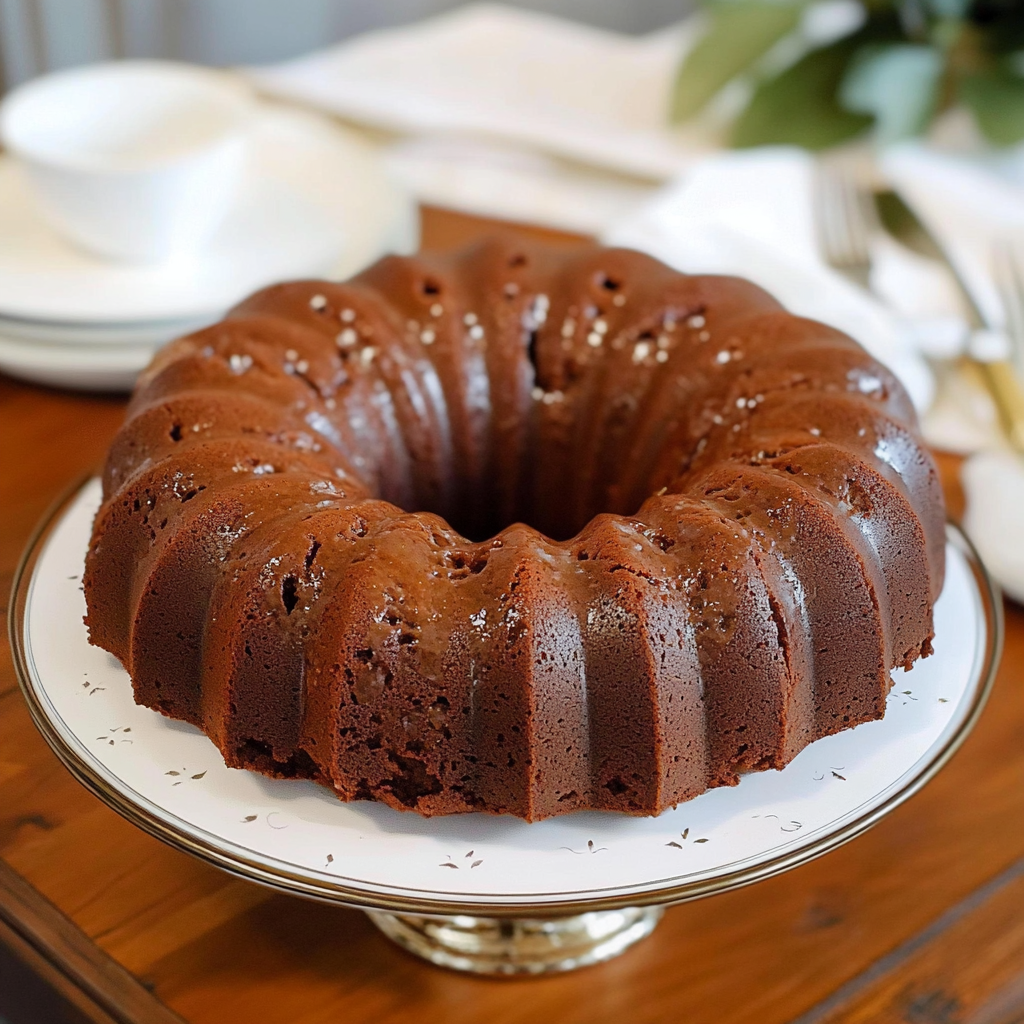 German Chocolate Pound Cake