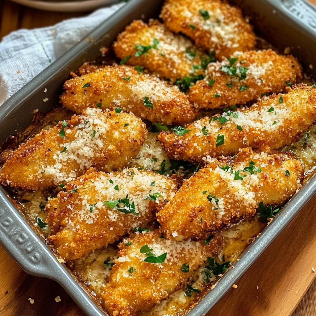 Garlic Parmesan Chicken Tenders