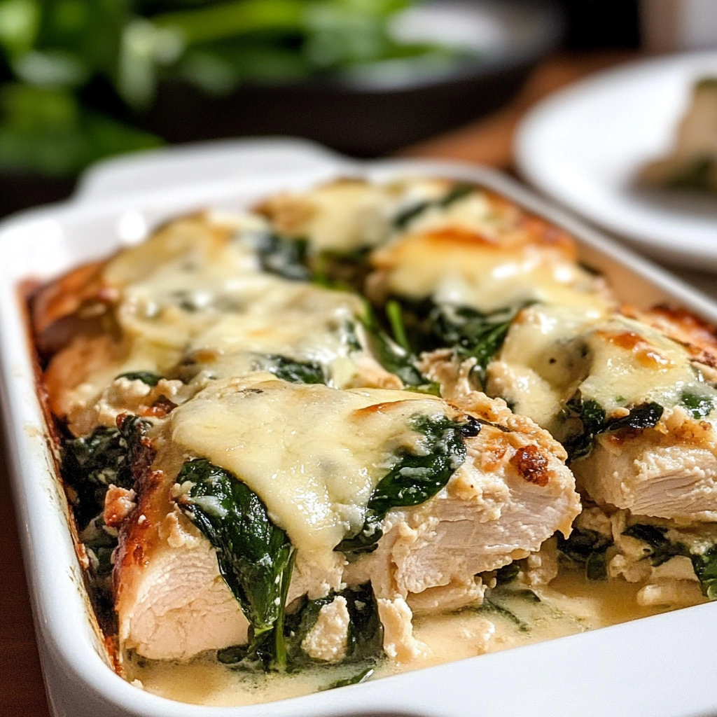 Chicken Spinach Bake