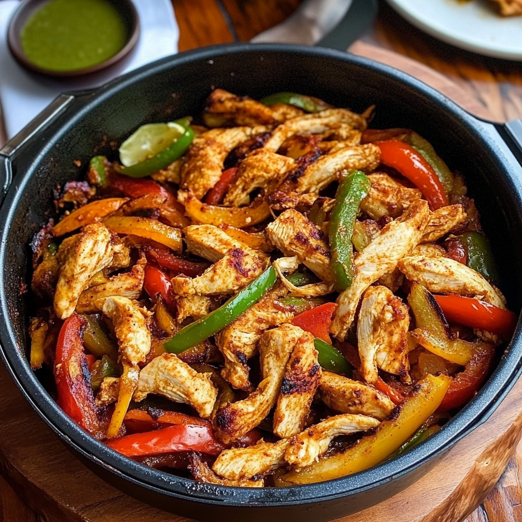 Air Fryer Chicken Fajitas